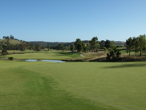 The 2nd green at Heritage Golf & Country Club St Johns Course