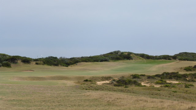 The 3rd tee at Barwon Heads Golf Club