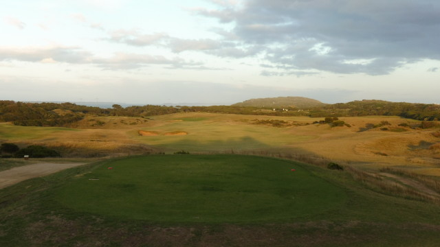 The 5th tee at Barwon Heads Golf Club