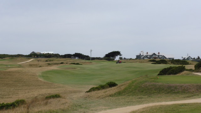 The 6th tee at Barwon Heads Golf Club