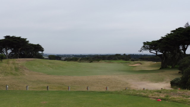 The 7th tee at Barwon Heads Golf Club